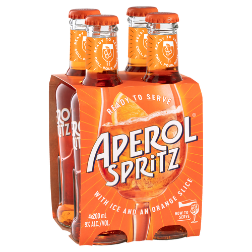 Aperol Spritz 200ml 4pk
