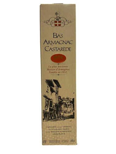 Castarede Bas Armagnac 1978 700ml