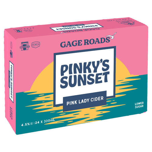 Gage Roads Pinkys Sunset Cider Carton