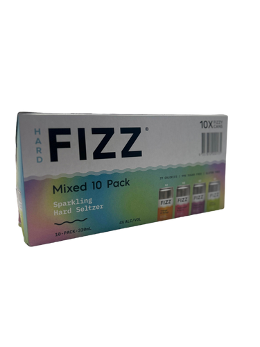 Hard Fizz Seltzers 330ml Mixed 10pk
