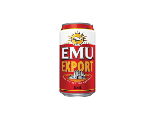 Emu Export Can 375ml 30pk Block