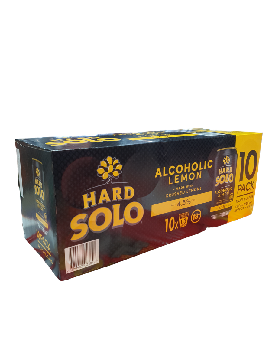 Hard Rated Alcoholic Lemon 4.5 375ml Cans 10pk Liquor Shed