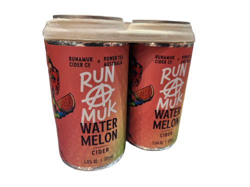 Runamuk Watermelon Cider Cans 4PK