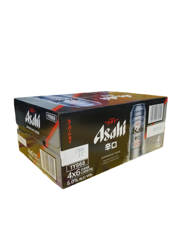 Asahi Super Dry 500ml Can Carton
