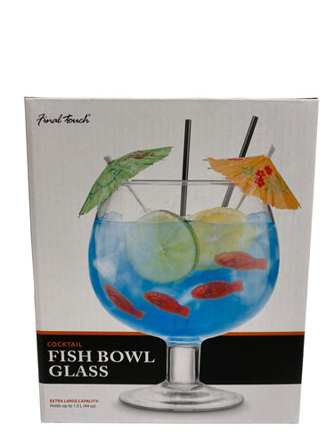 Final Touch Fish Bowl Glass
