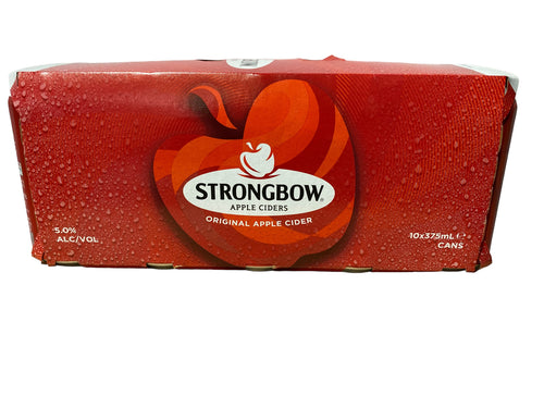 Strongbow Original Can 375ml 10PK
