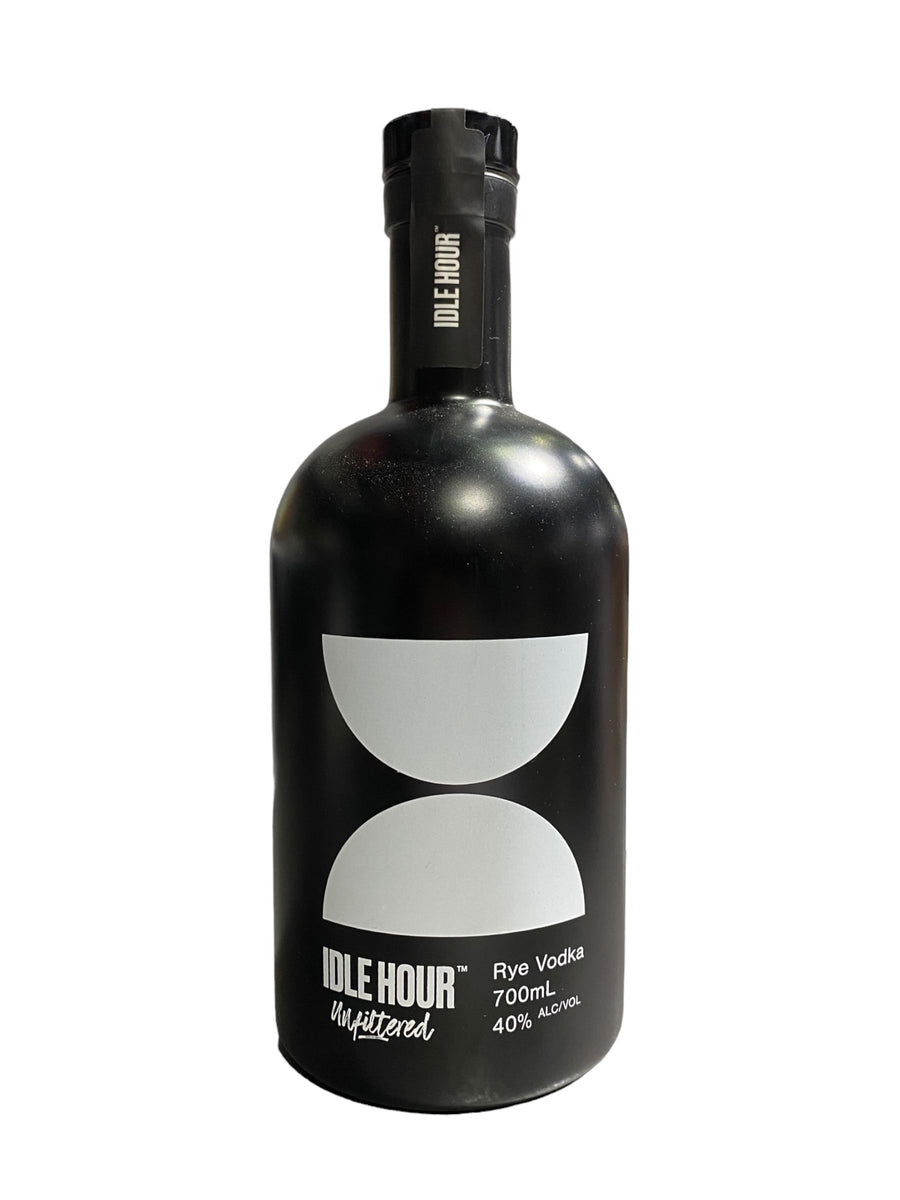 Idle Hour Unfiltered Rye Vodka 700ml Liquor Shed