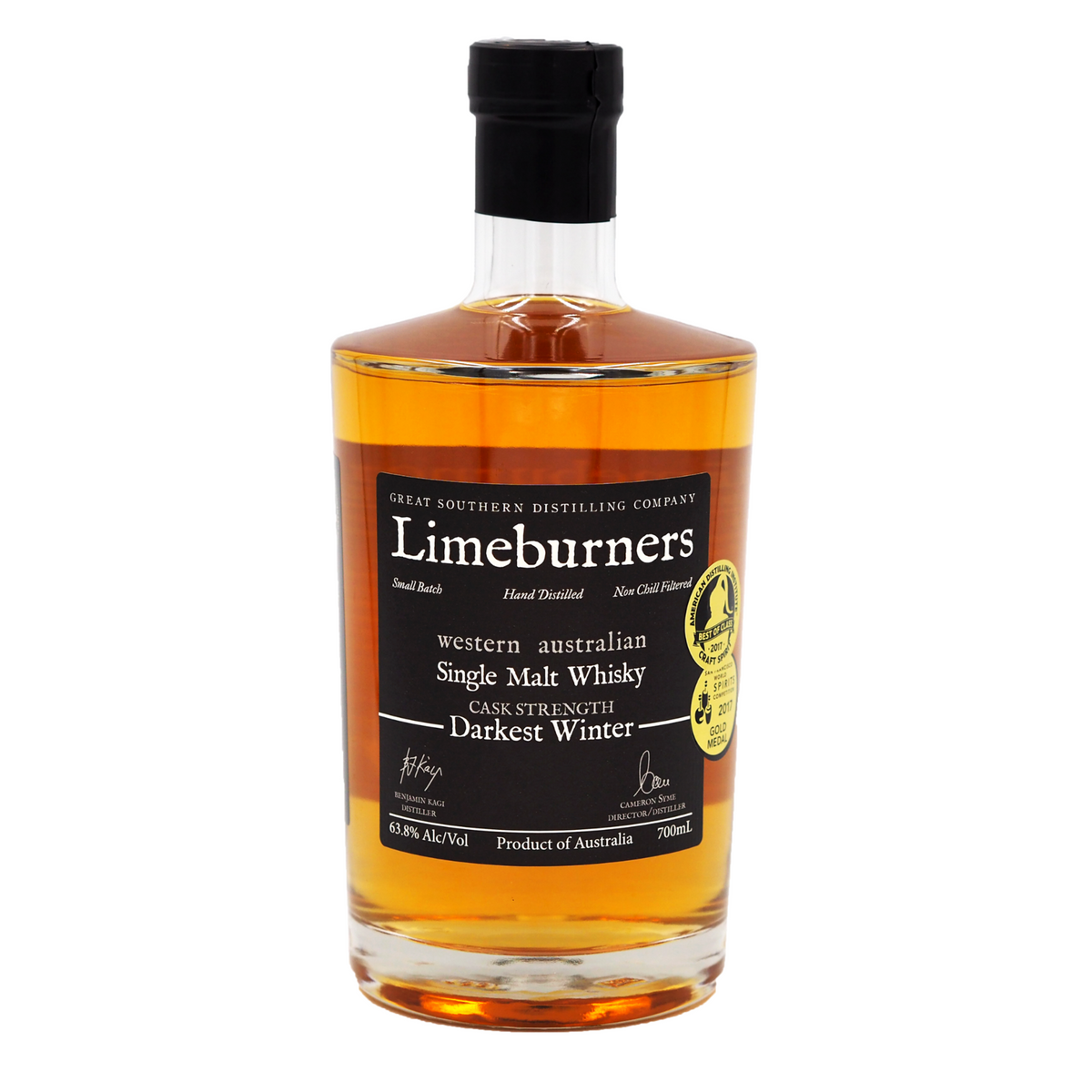 Limeburners Darkest Winter Single Malt Whisky 700ml Liquor Shed