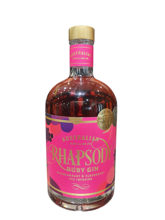 Australian Distilling Rhapsody Ruby Gin 700ml