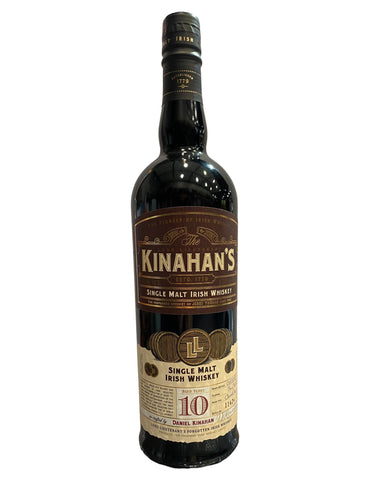 Kinahans 10YO Irish Whiskey 700ml