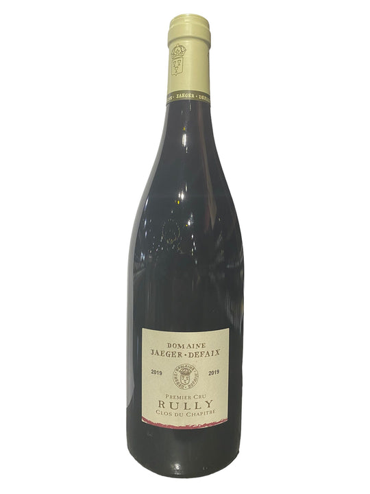 Jaeger Defaix Rully Rouge Clos Du Chapitre 750ml