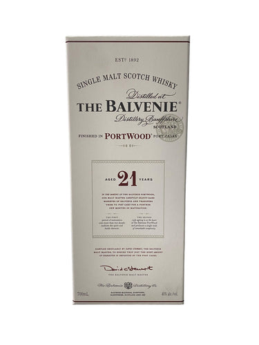 Balvenie PortWood 21YO Scotch 700ml