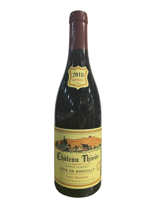 Chateau Thivin Cote De Brouilly Cuvee Zaccharie 750ml