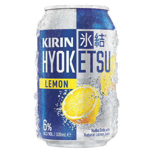 Kirin Hyoketsu Lemon 6% 330ml Cans 10pk