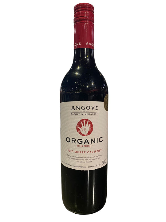 Angove Organic Shiraz Cabernet 750ml
