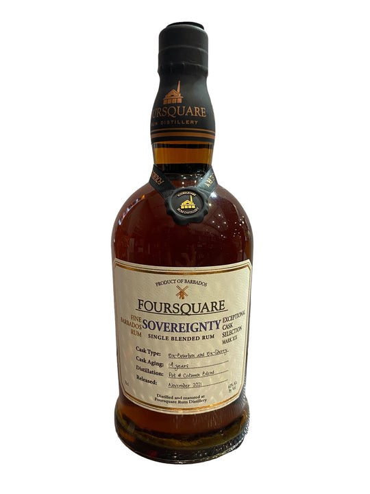 Foursquare Sovereignty 14YO Rum 700ml