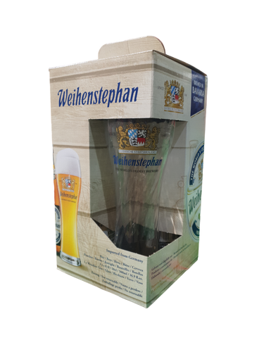Weihenstephan 3 x Bottle + Glass Gift Pack