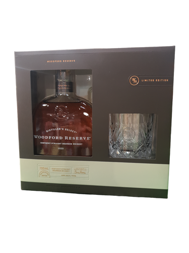 Woodford Reserve Bourbon 700ml Gift Pack