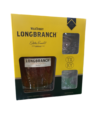 Wild Turkey Longbranch 700ml Gift Pack