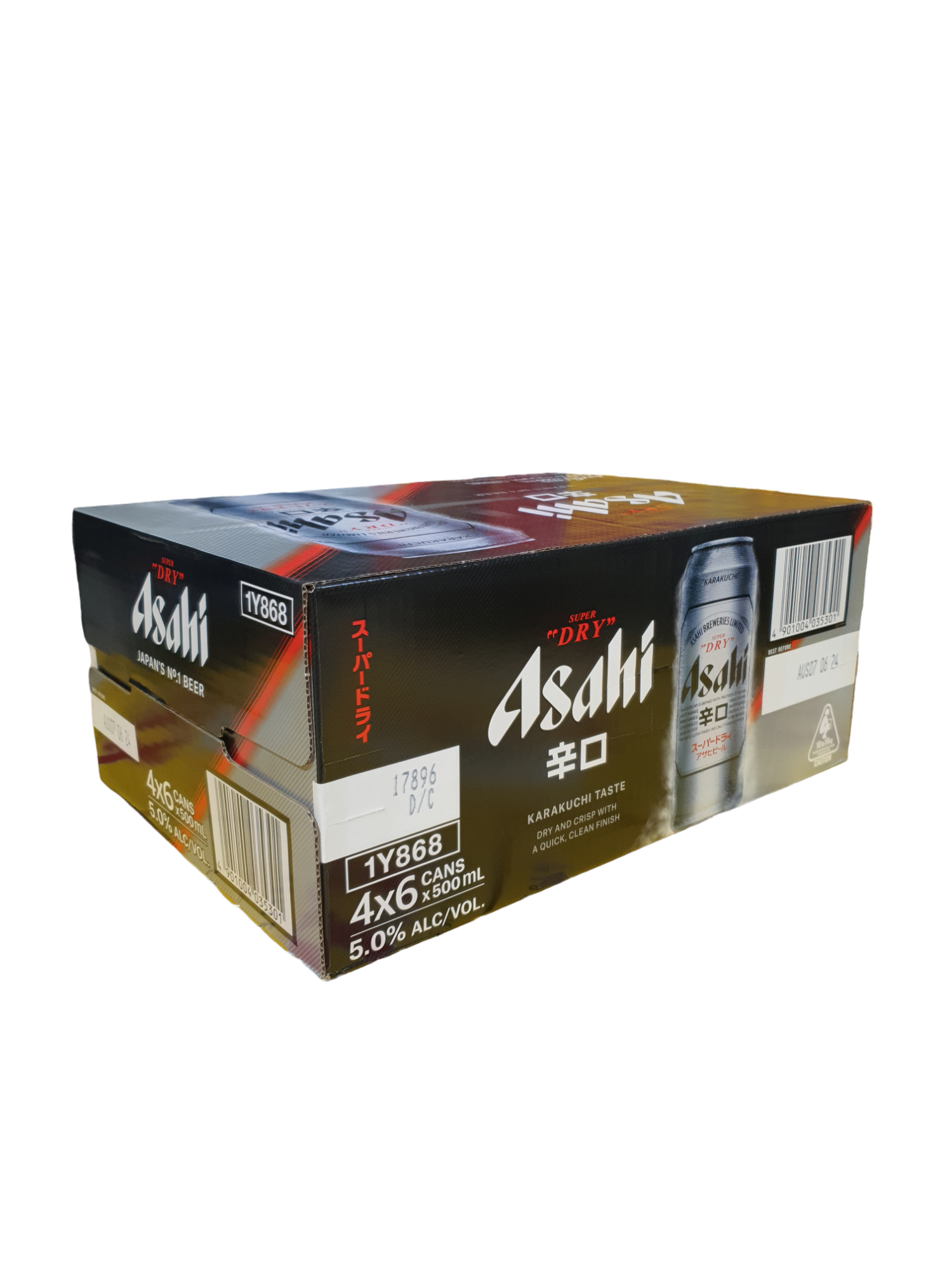 Asahi Super Dry 500ml Can Carton – Liquor Shed