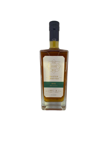 Five Square Mile Rye Whisky 700ml