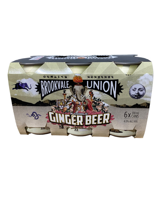 Brookvale Union Ginger Beer 6PK