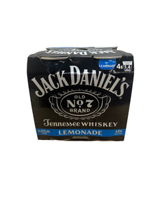 Jack Daniels & Lemonade Cans 4PK