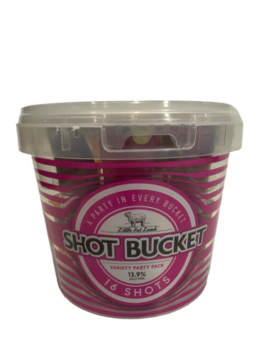 Little Fat Lamb Mini Shot Bucket 16pk