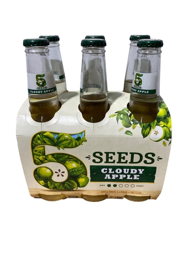 5 Seeds Cloudy Apple Cider 6 Pk