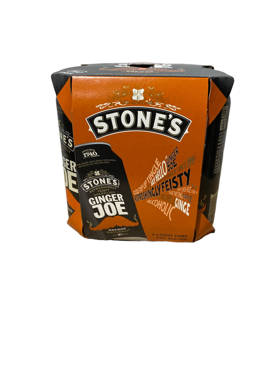 Stones Ginger Joe Ginger Beer 4PK
