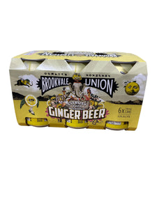 Brookvale Union Citrusy Yuzu Ginger Beer 6PK