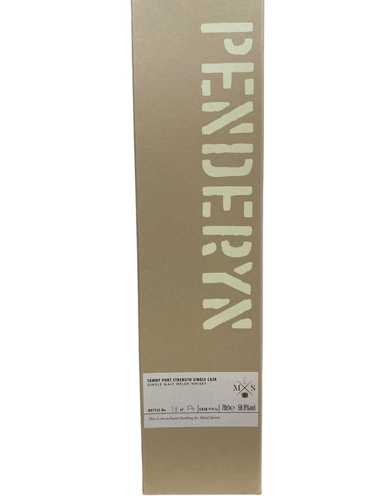 Penderyn Tawny Port Single Cask Welsh Whisky 700ml