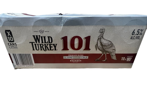 Wild Turkey & Cola 101 Zero 10PK