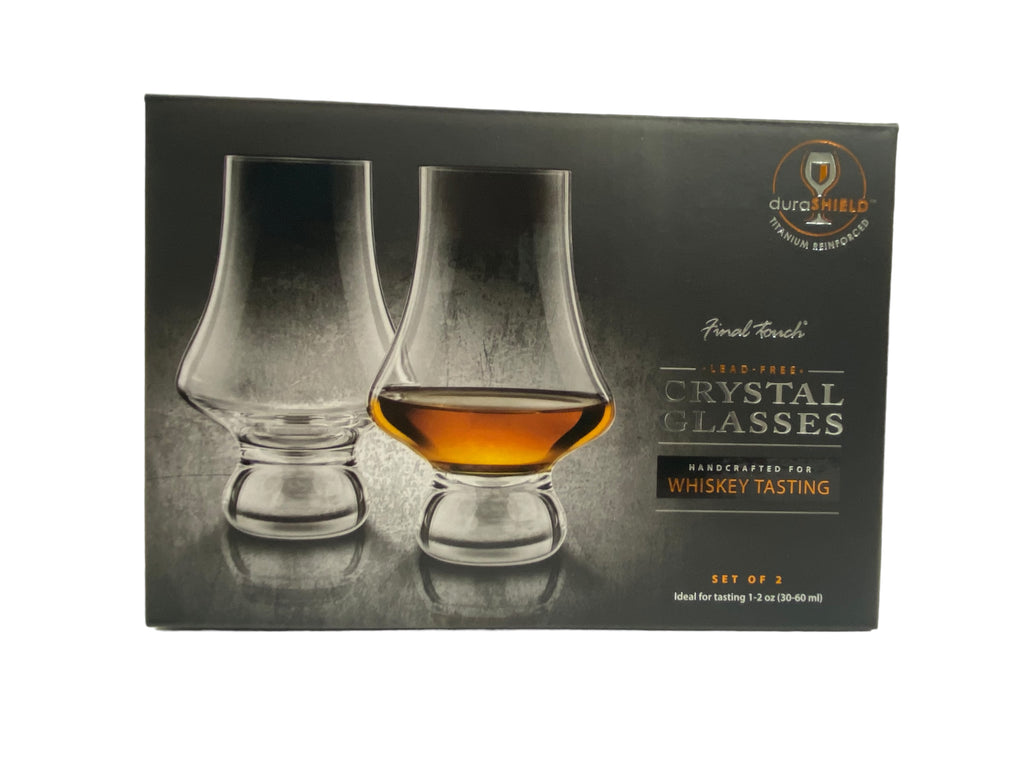 Final Touch Whiskey Tasting Glass 2pk