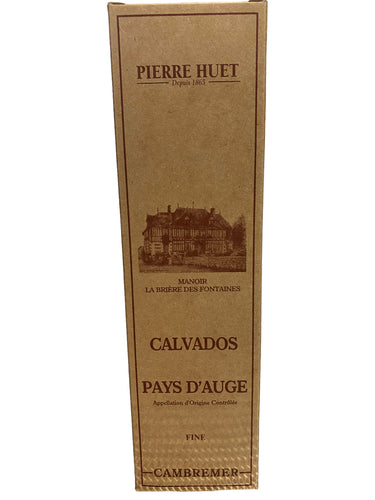 Pierre Huet Calvados Fine 700ml Bottle