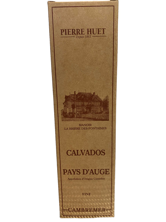 Pierre Huet Calvados Fine 700ml Bottle