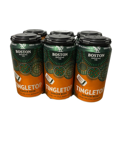 Boston Tingletop Ginger Beer 6pk