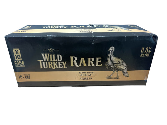 Wild Turkey & Cola Rare 8% 10PK
