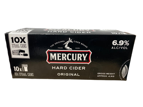 Mercury Hard Cider Cans 10PK