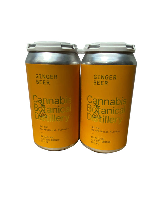 Cannabis Botanical Ginger Beer 4PK