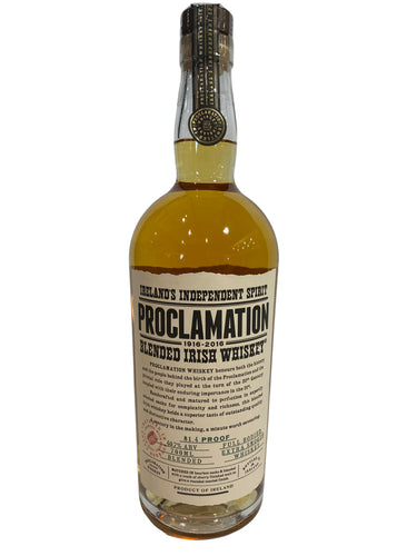 Proclamation Blended Irish Whiskey 700ml
