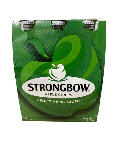 Strongbow Sweet Cider Bt 355ml 6PK