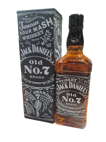 Jack Daniels Black Label 43% Ltd Edition 700ml