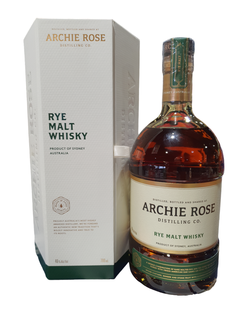 Archie Rye Archie Rose Rye Malt Whisky 700ml – Liquor Shed