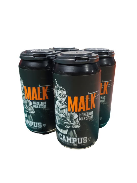 Campus Malk Imperial Hazelnut Milk Stout Cans 375ml 4PK
