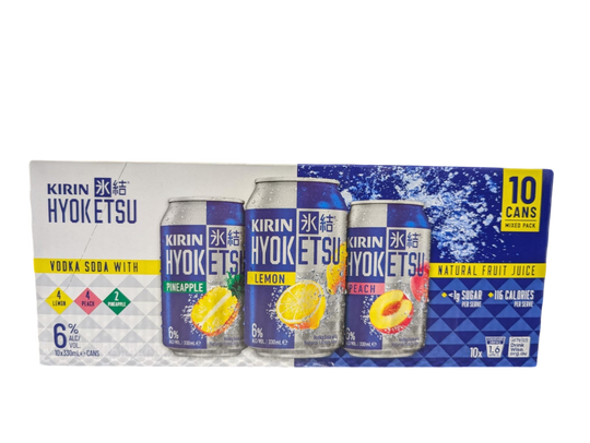 Kirin Hyoketsu Mixed 6% 330ml Cans 10pk