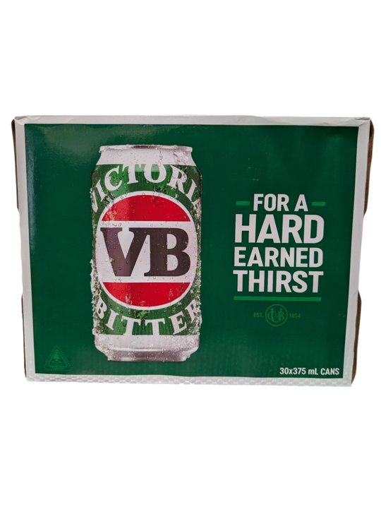 Victoria Bitter Cans Block