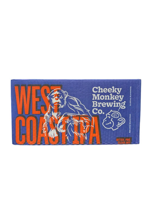 Cheeky Monkey West Coast IPA 375ml Cans Cube