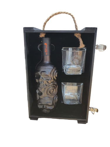 Rusty Barrel Spiced Rum 700ml Gift Crate