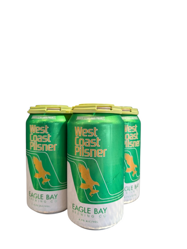 Eagle Bay West Coast Pilsner Cans 375ml 4PK